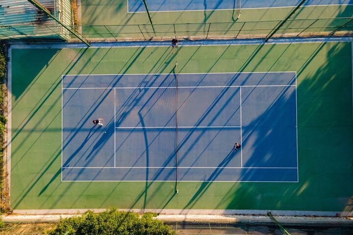 Tennis and Basketball Courts 25 of 45