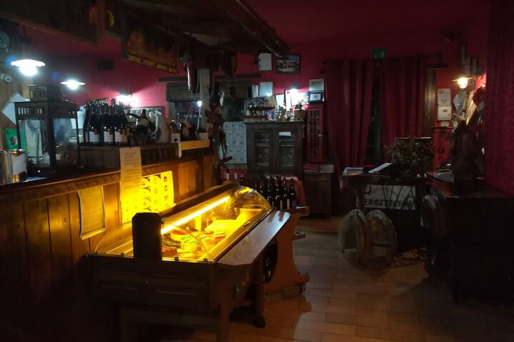 Interior entrance