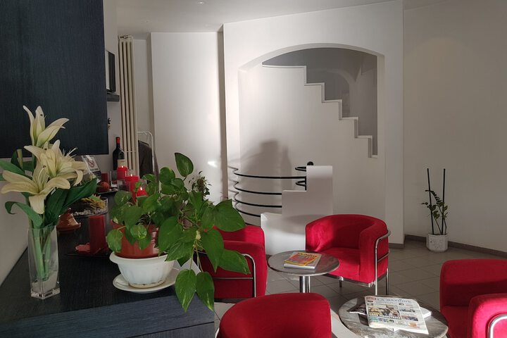 Interior entrance