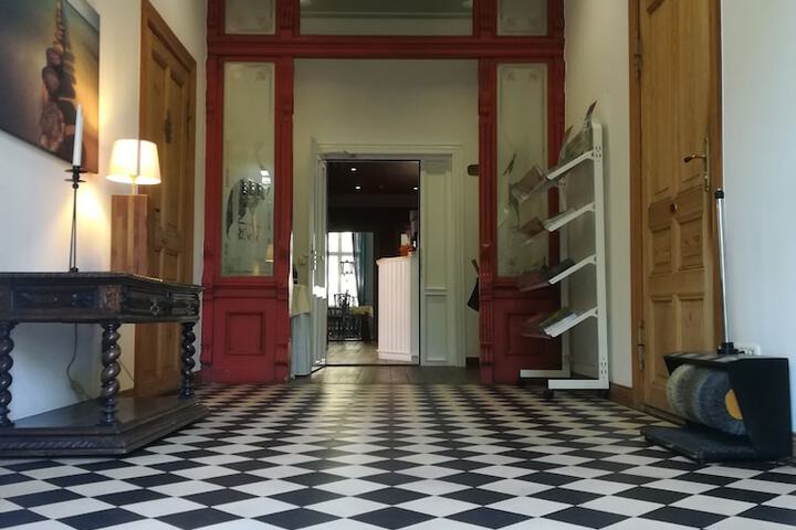 Interior entrance