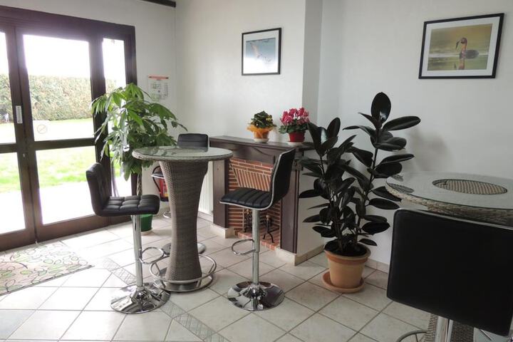 Lobby sitting area