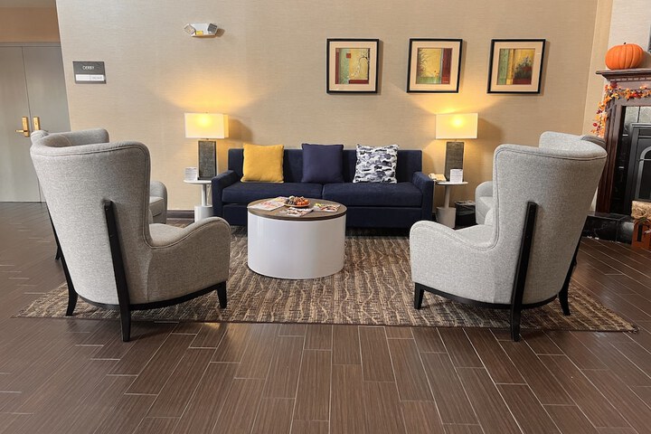 Lobby sitting area