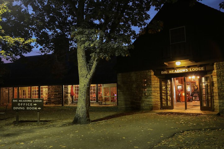 Front of property - evening/night