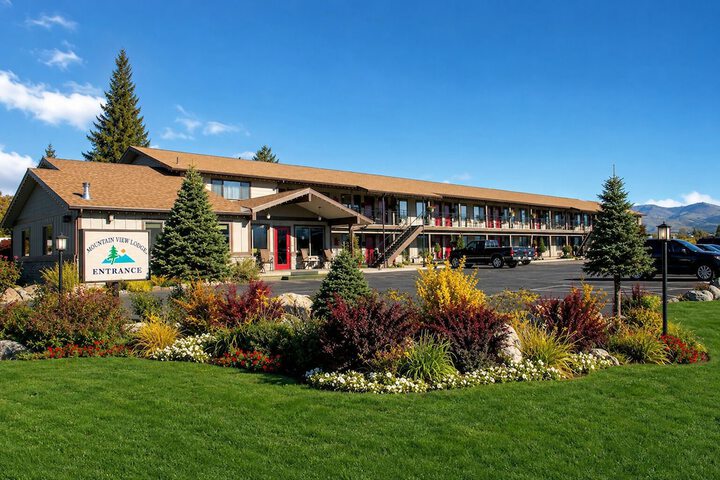 Exterior of Mountain View Lodge and Resort
