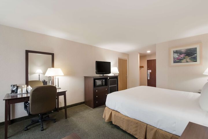 1 King Bed High Speed Internet Accessible Jacuzzi Microwave and Refrigerator Continenta (15 of 20)