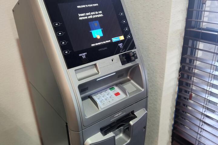 ATM/banking on site