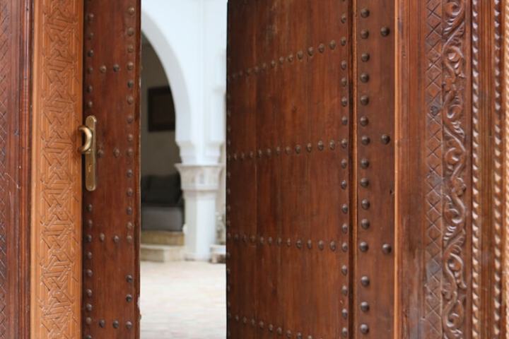Interior entrance