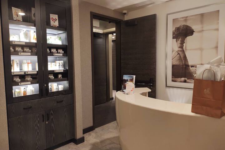 Spa reception