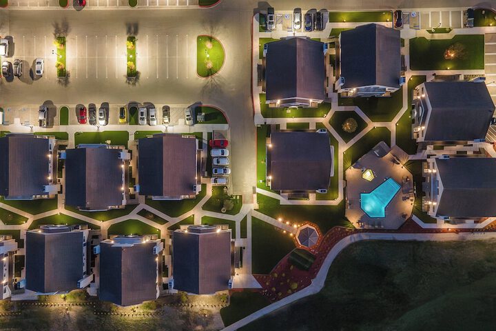 Aerial view