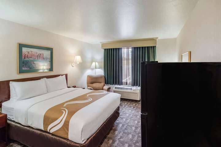 Guest room with added amenities