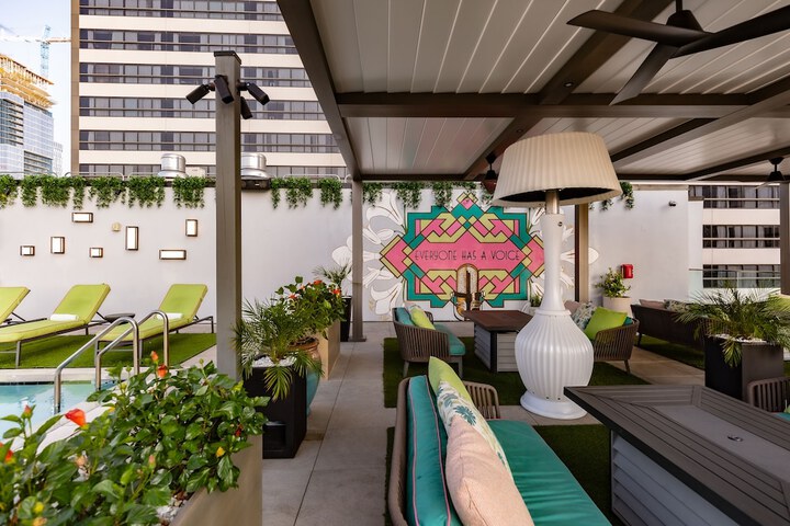 Rooftop terrace