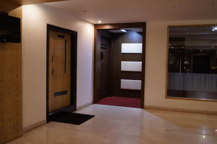 Interior entrance