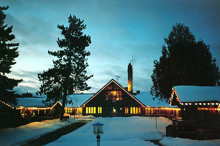 Front of property - evening/night
