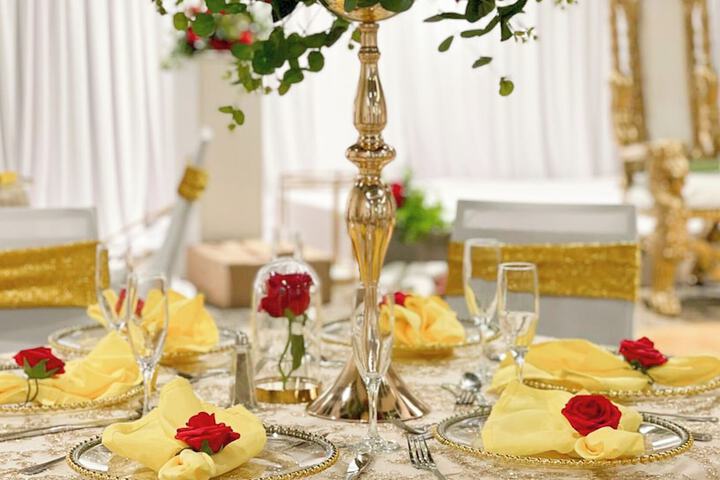 Indoor wedding