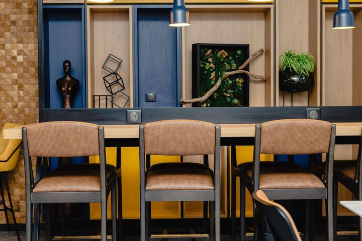 Breakfast area