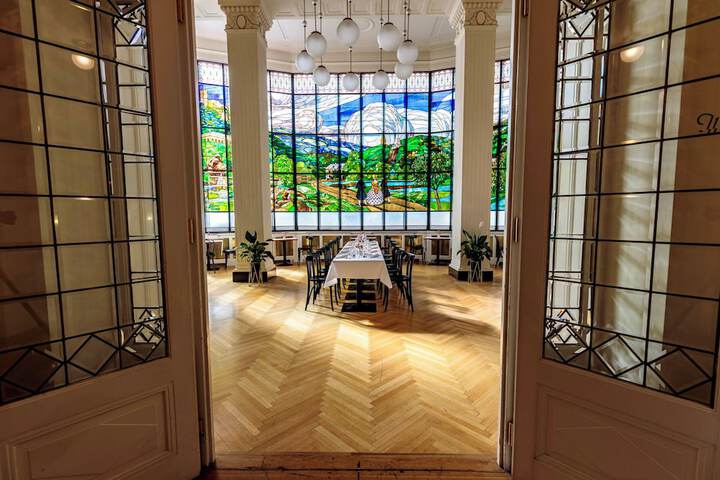 Reception hall