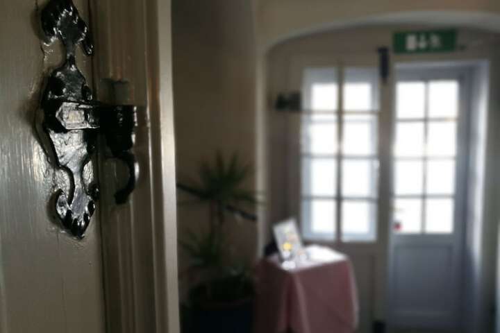 Interior entrance