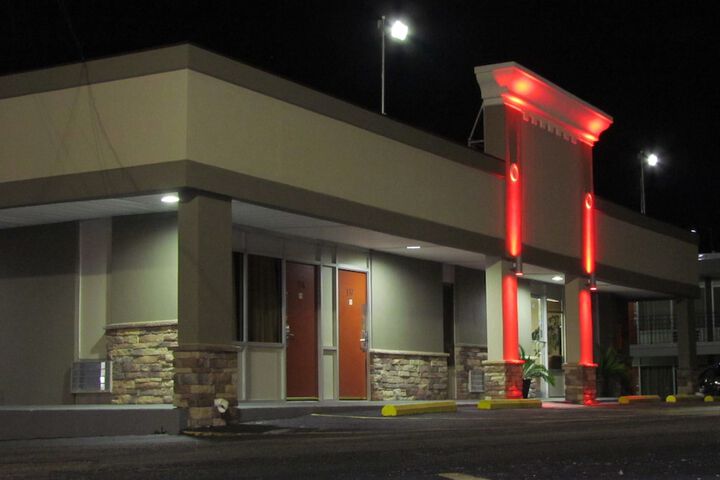 Front of property - evening/night