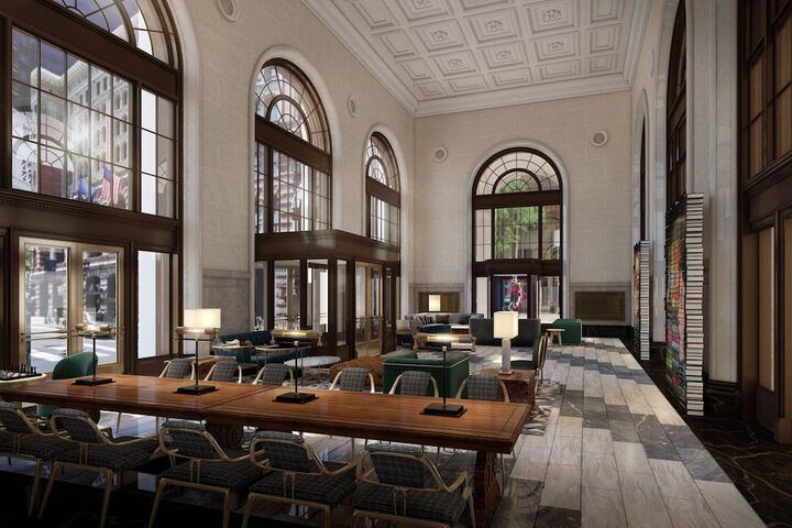 Lobby lounge