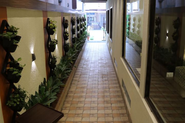 Interior entrance