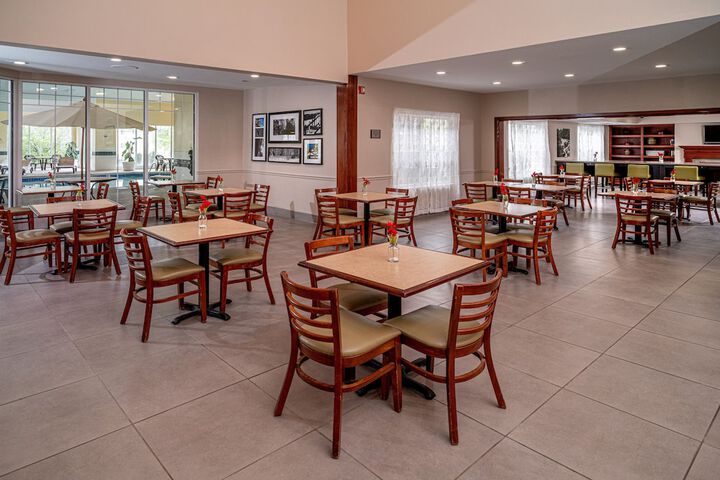 Breakfast area