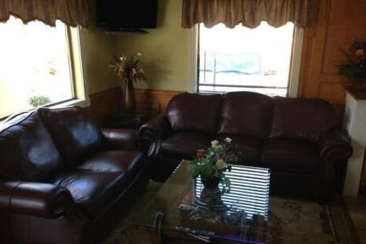 Lobby sitting area