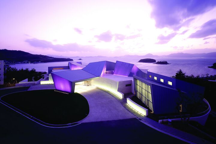 Front of property - evening/night