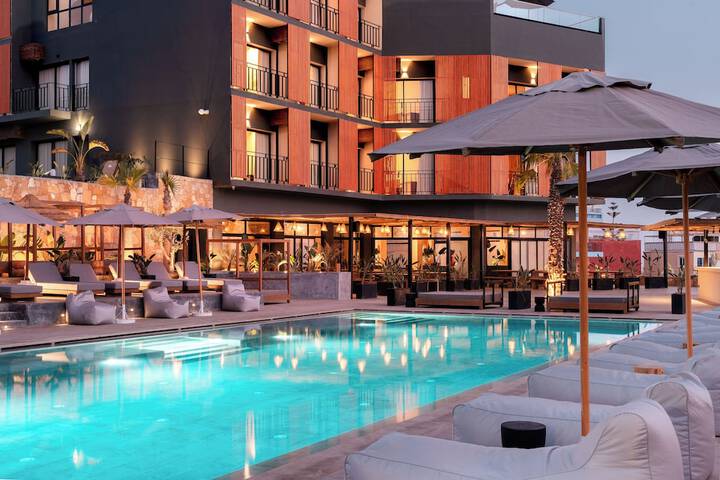 Exterior of nobi boutique surf hotel