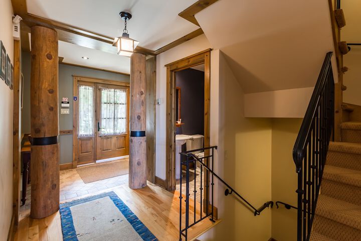 Interior entrance