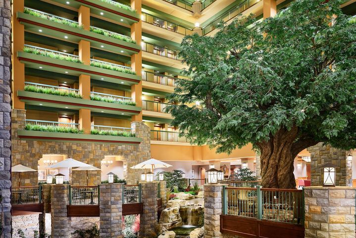 Interior entrance