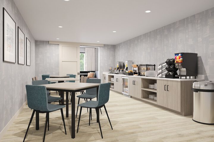 Breakfast area
