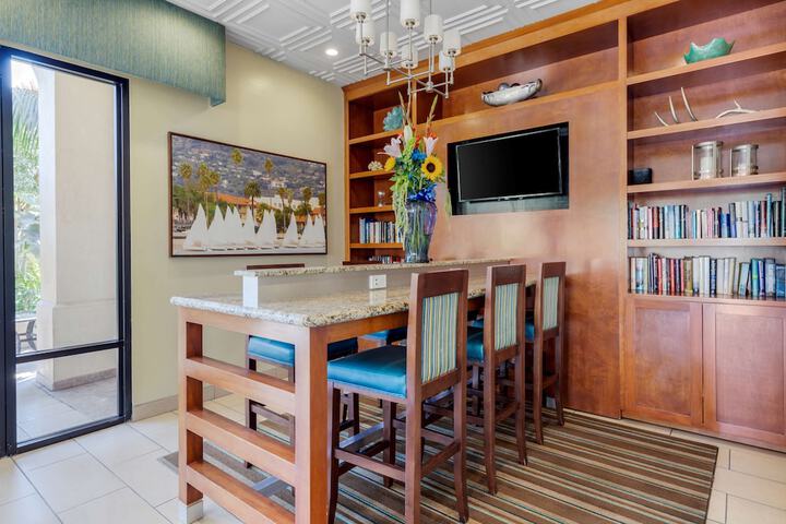 Lobby sitting area