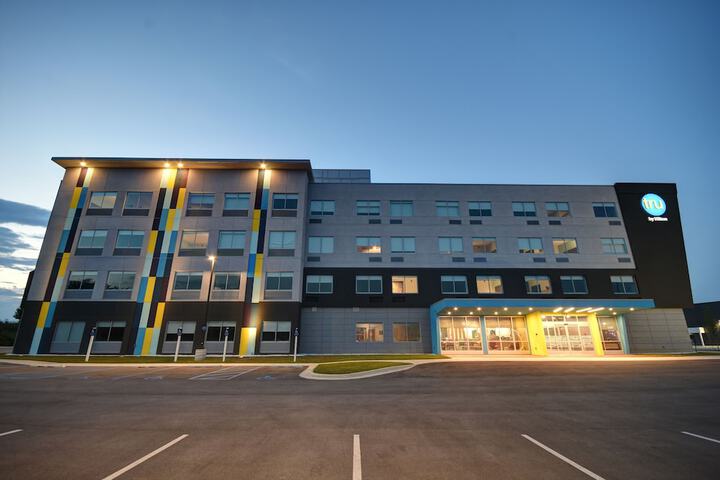 Front of property - evening/night