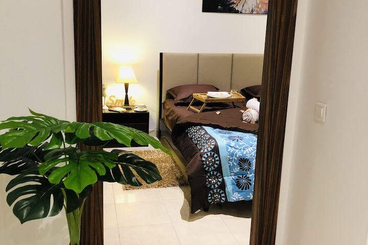 Suite better than a Hotel Jacuzzi & View on Tunisia Mall