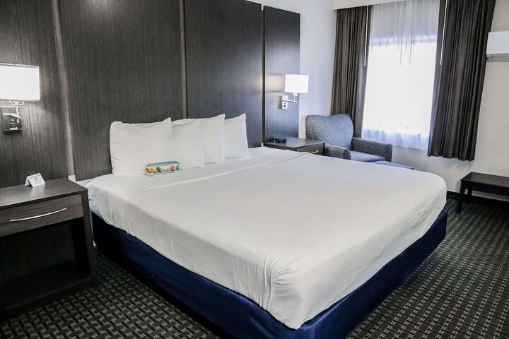 1 King Bed Ground Floor Flat Screen Television High Speed Internet Accessible Microwave (10 of 15)