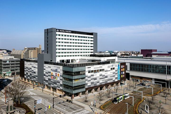 Exterior of HOTEL VISCHIO TOYAMA by GRANVIA