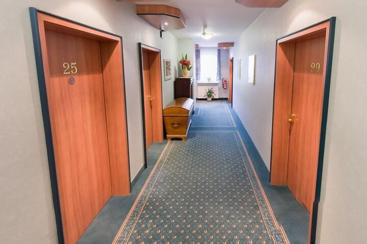 Interior entrance
