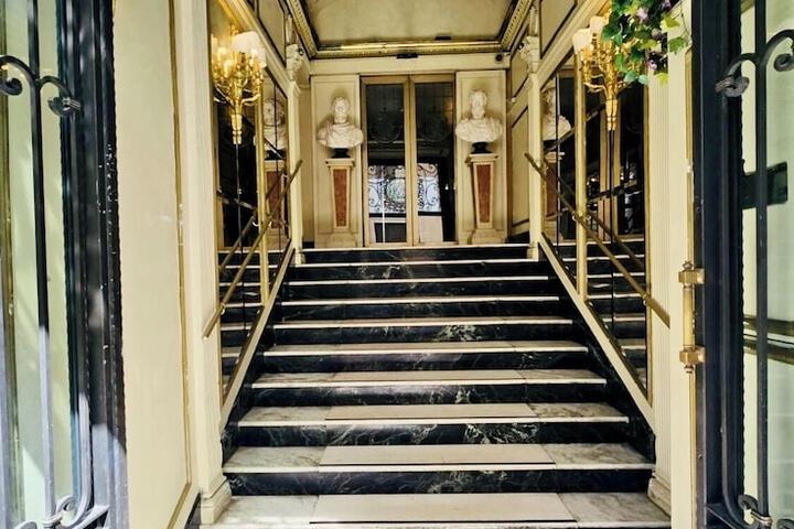 Interior entrance