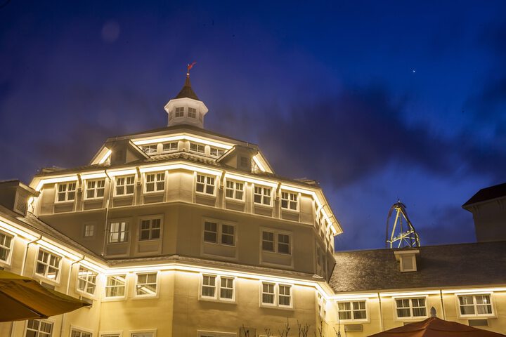 Front of property - evening/night