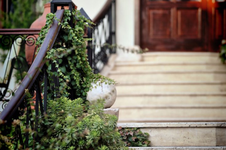 Interior entrance