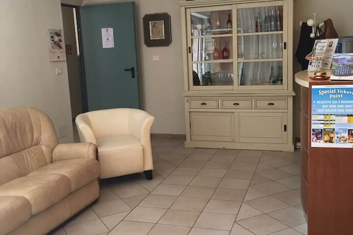 Lobby sitting area