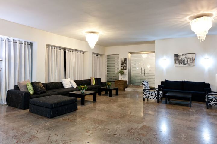 Lobby sitting area