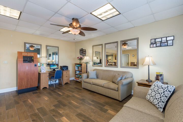 Lobby sitting area