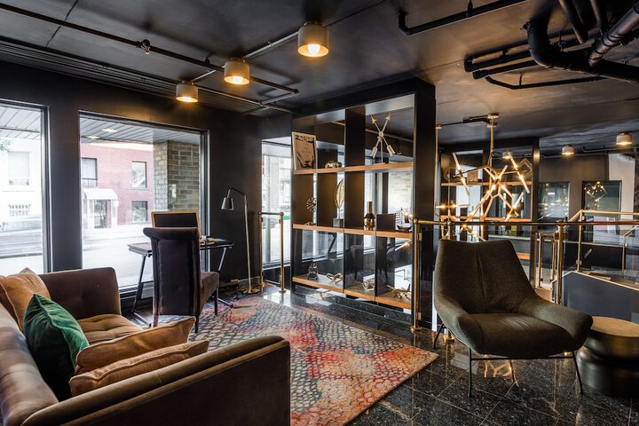 Lobby sitting area