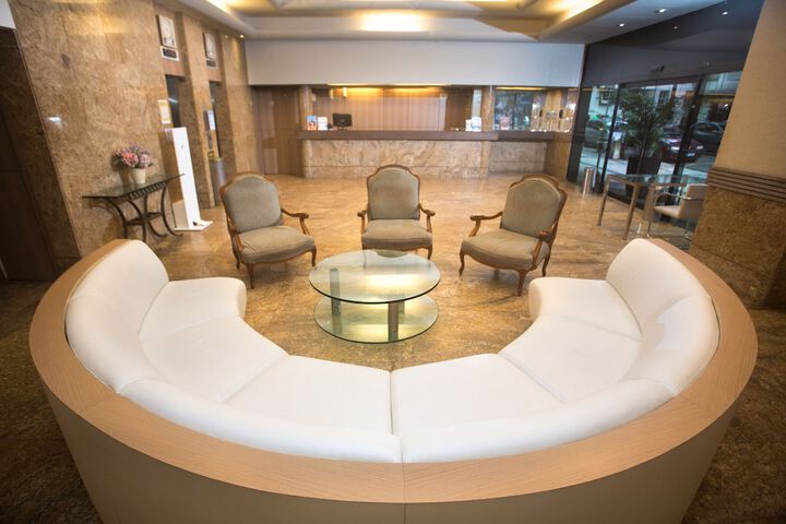 Interior entrance
