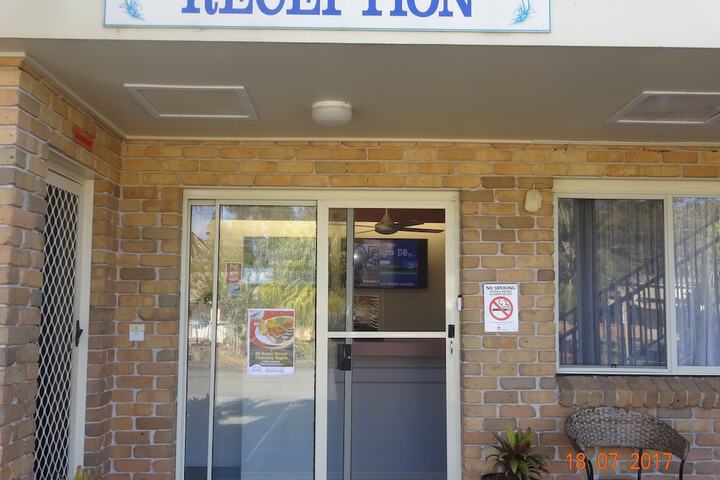 Interior entrance