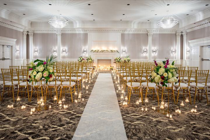 Indoor wedding