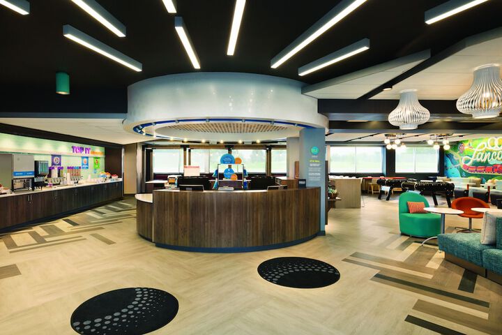 Interior entrance