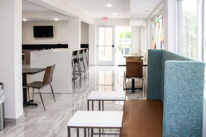 Breakfast area