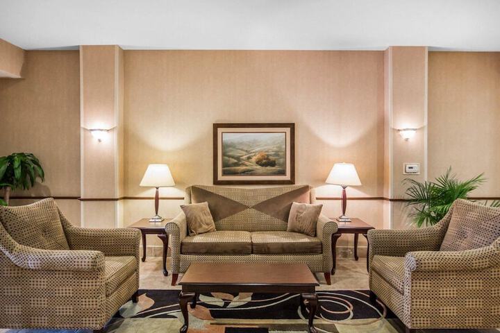 Lobby sitting area